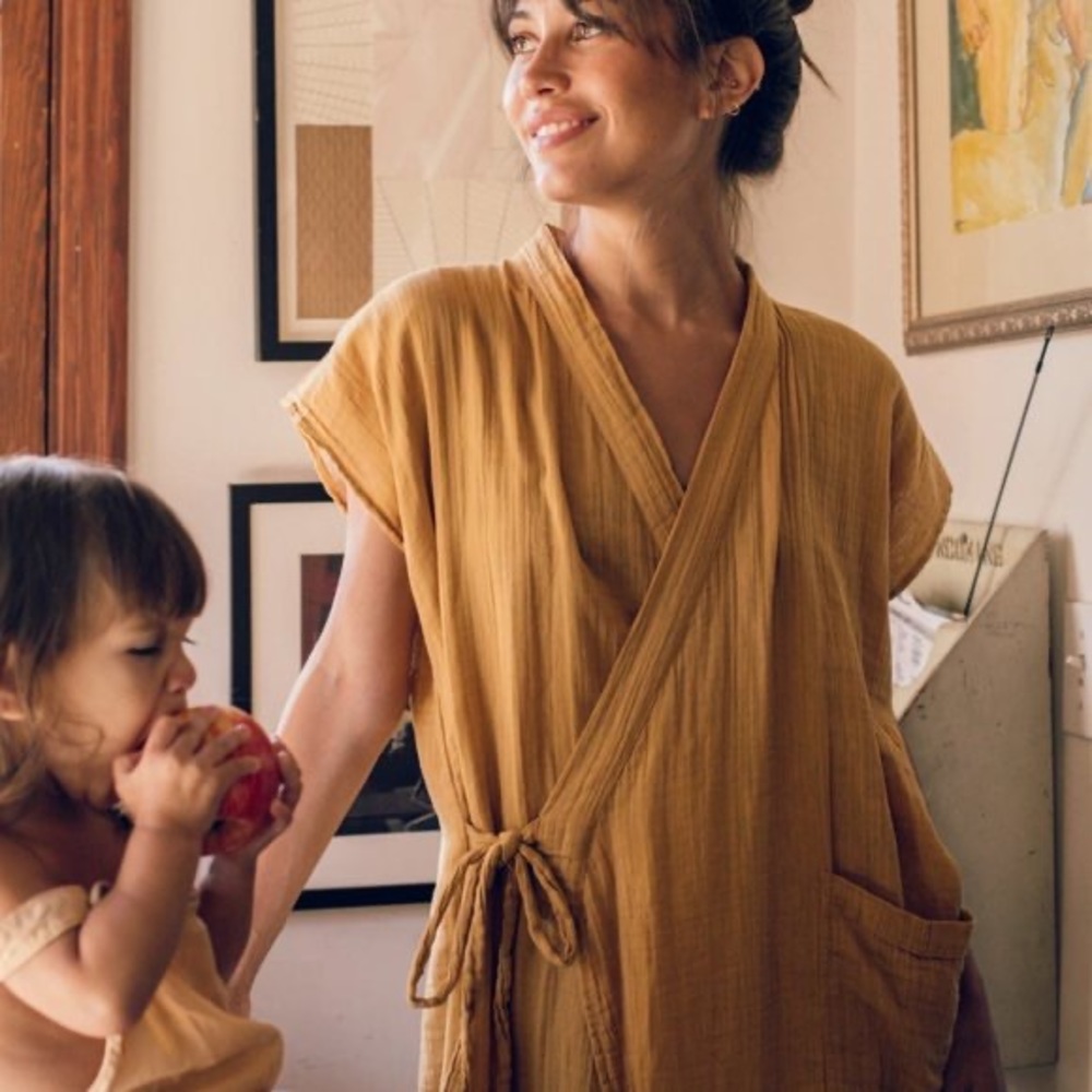 OddBird 'Aydin' House Dress - Marigold - Small